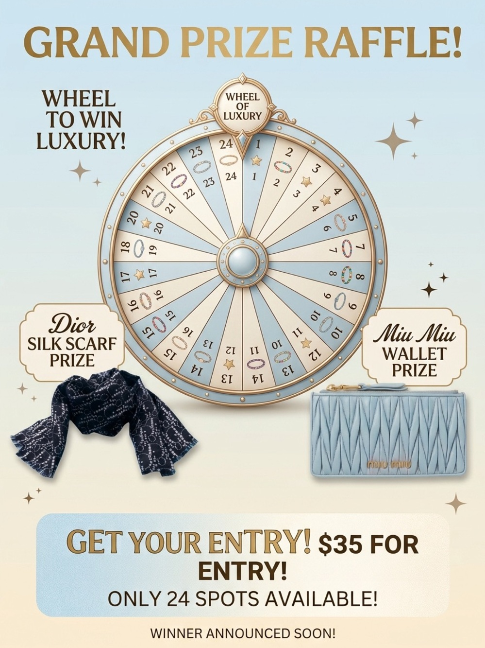 Dior Miu Miu Wheel